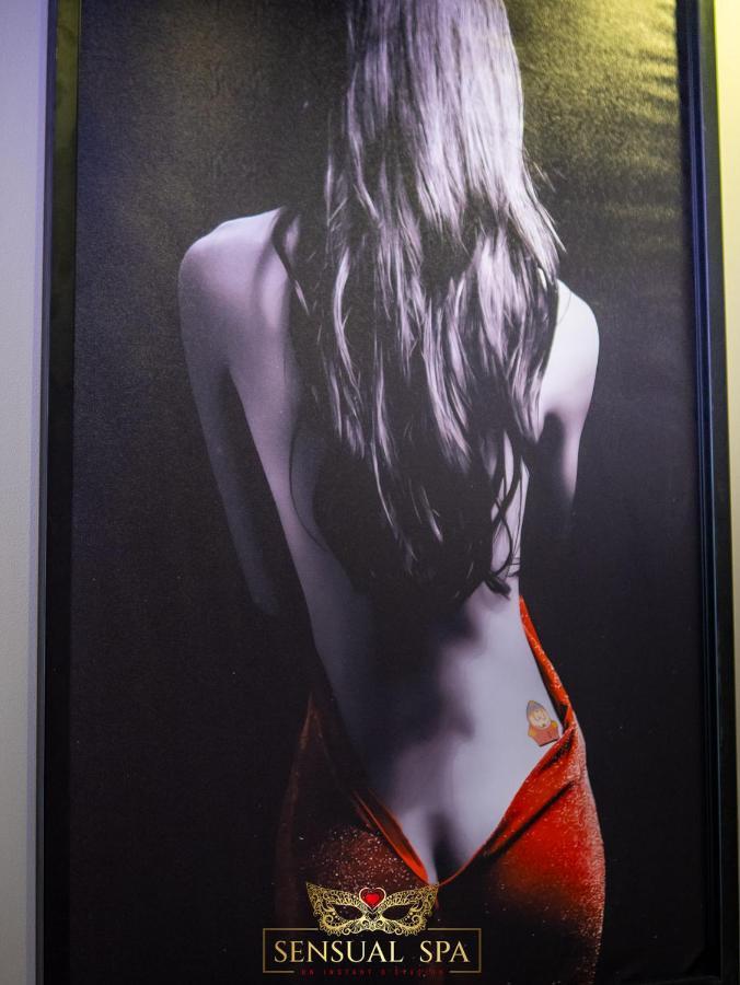 Sensual Spa- Love Room Jacuzzi Hammam Terrasse Nancy Bagian luar foto