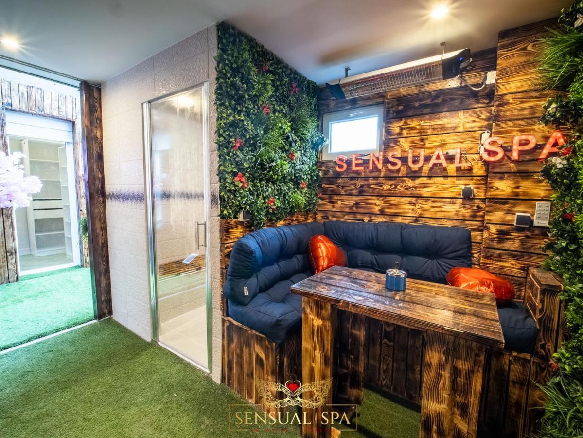 Sensual Spa- Love Room Jacuzzi Hammam Terrasse Nancy Bagian luar foto